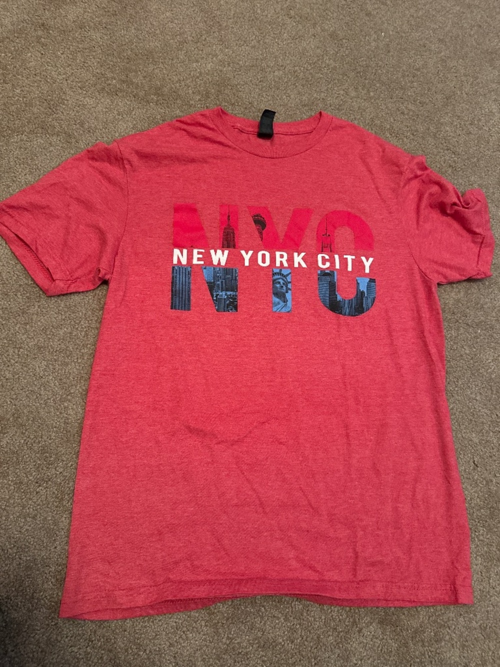 New York City highlights souvenir t-shirt - Picture 1 of 1